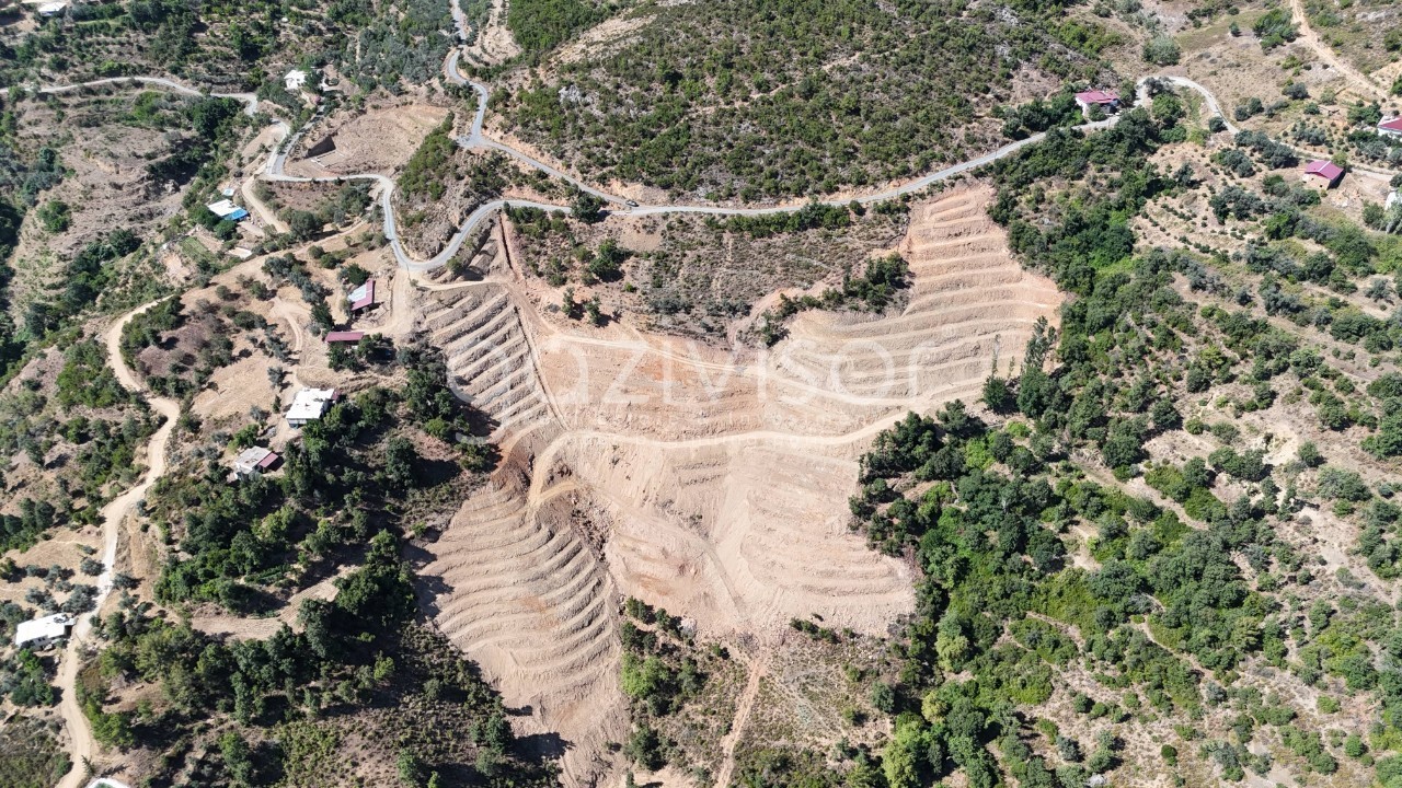 GAZİPAŞA GÖÇÜK VILLAGE ROAD FIELD WITHIN THE RESIDENTIAL AREA